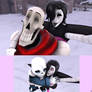 [SFM X UNDERTALE] Selfies with the skelebros