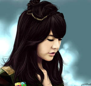 SNSD Sunny Digital art