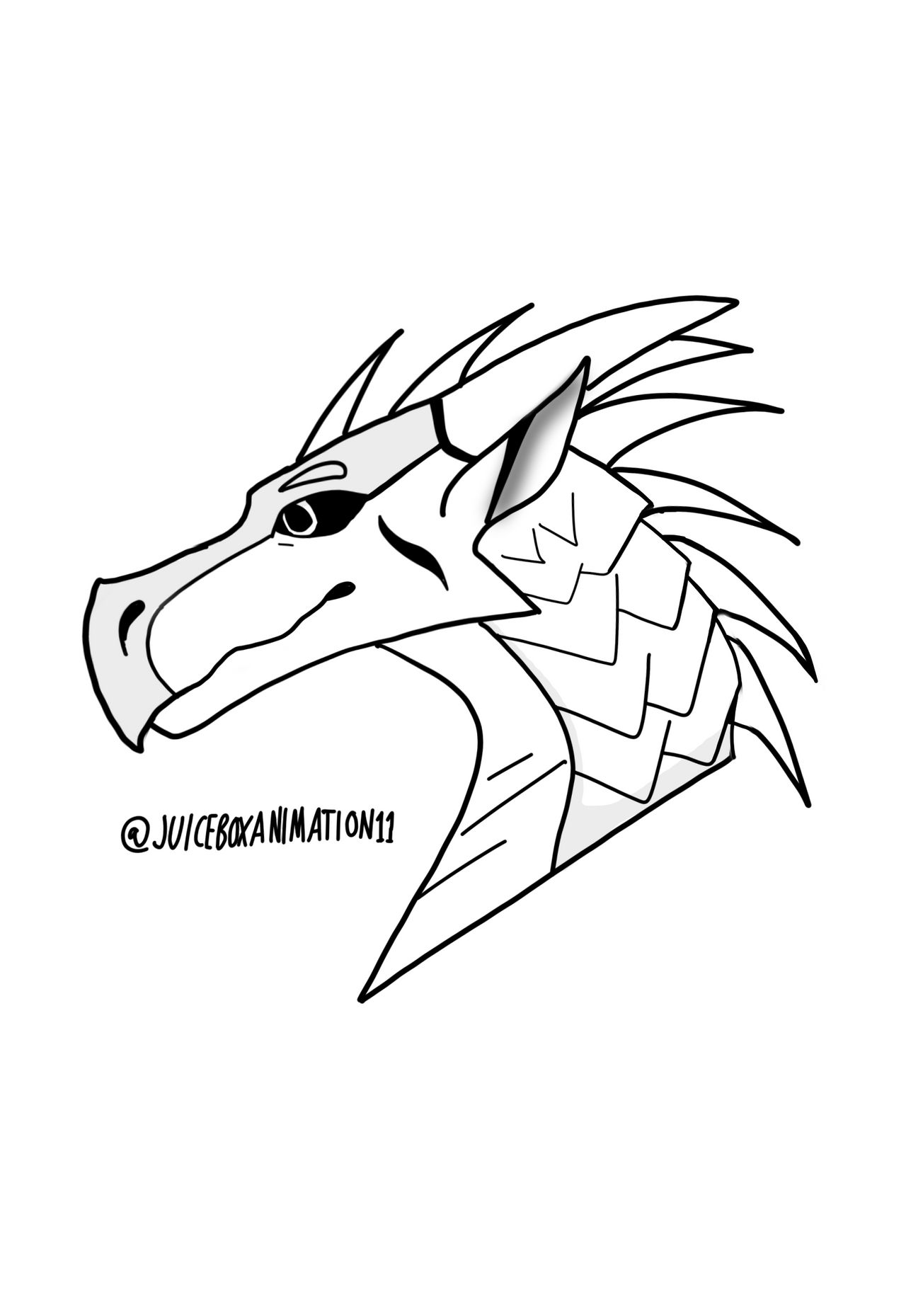 Custom Icewing Base Free to use IceWing base Wings of fire by JUICEBOXANIMATION11 on DeviantArt