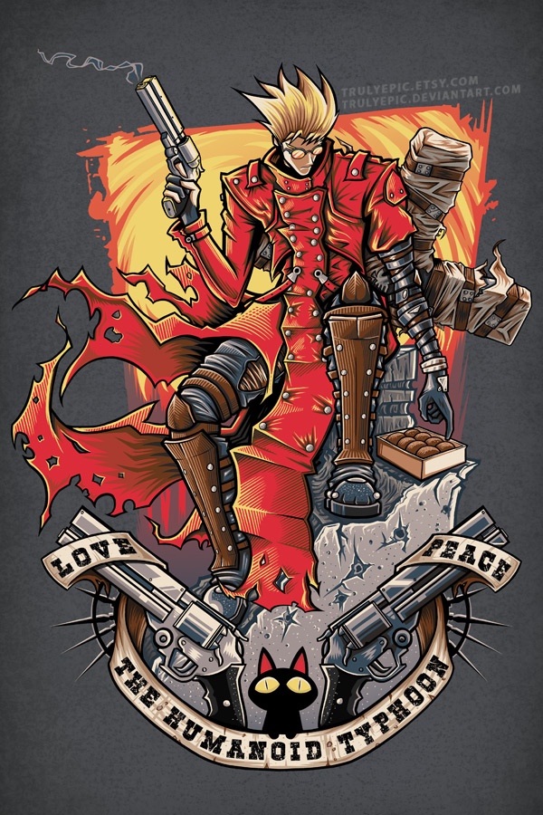 Trigun: The Humanoid Typhoon by TrulyEpic