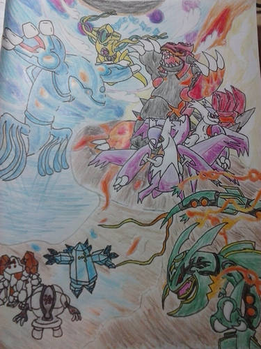 Mega Rayquaza ~! (Shiny) by Dragongirl269 on DeviantArt