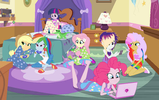 Equestria Girls Slumber Party