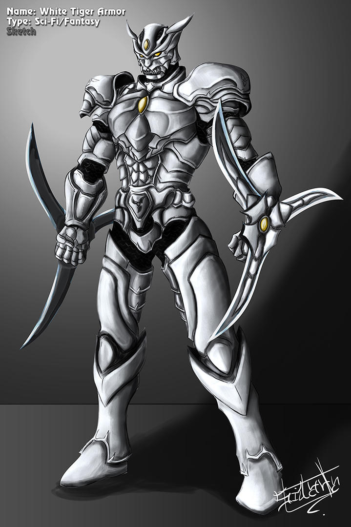 White Tiger SciFi Fantasy Armor by inochisidarta on DeviantArt White Tiger SciFi Fantasy Armor by inochisidarta on DeviantArt