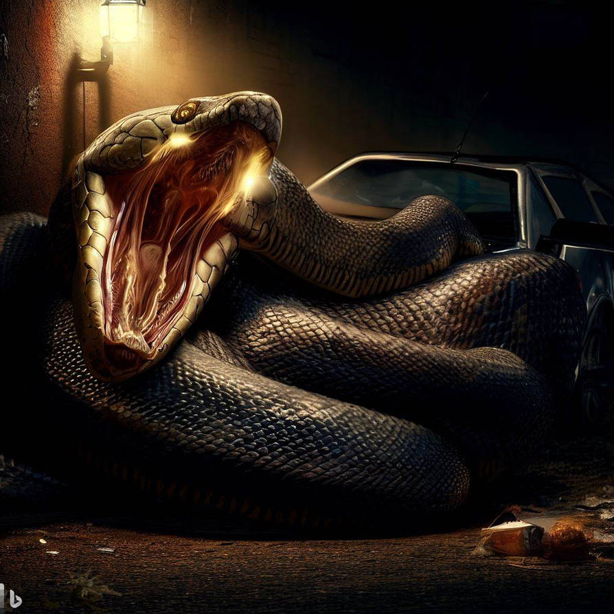 morsure serpent sur chat
