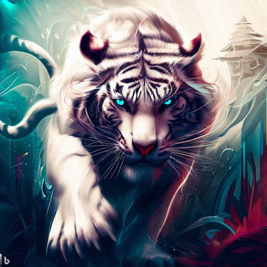 le roi tigre blanc by tsuihoart on DeviantArt