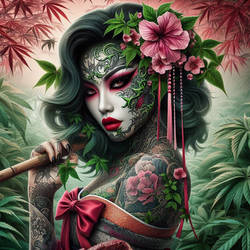 Vegetalisations de geisha