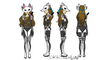 White Fox reference sheet 