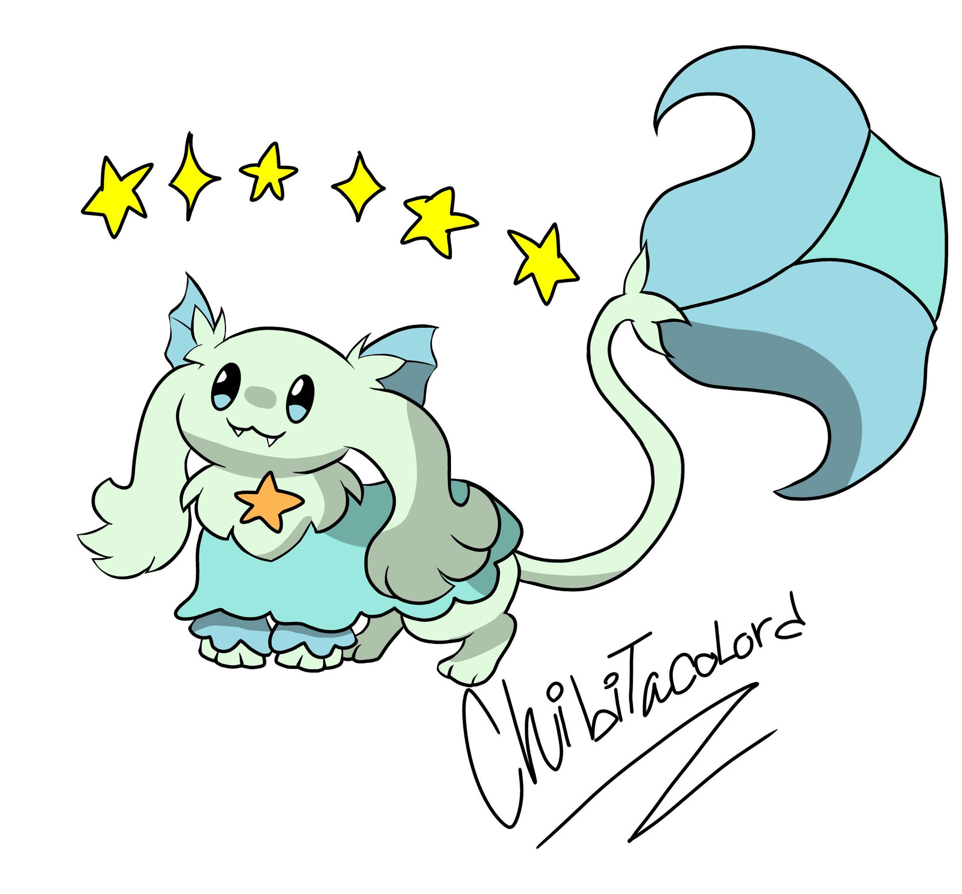 Starshell shiny by ChibiTacoLord on DeviantArt