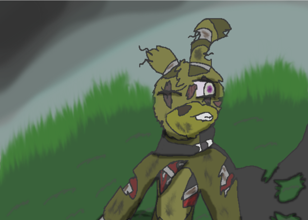 Springtrap Before He Rotted SpringTrap by MegaThunderMaster on DeviantArt