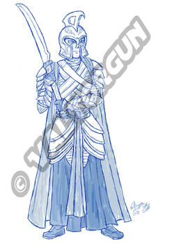 Fanart-Soldier High Elf SCKETCH