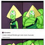 Never Noticed meme: Peridot