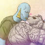 Ferret Girl Kissy