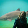 Pittsburgh Zoo shark and sister