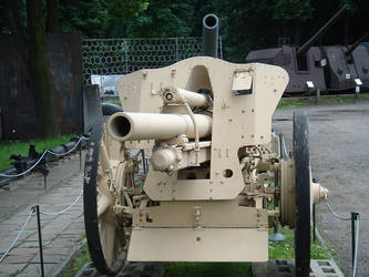 105mm Field Gun Front by ogurki