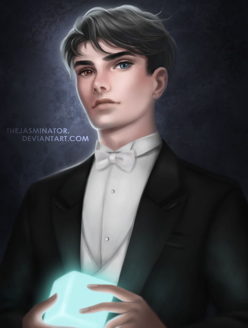 Artemis Fowl and Holly Short by Kogtrinarion on DeviantArt