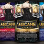 Arcane Party Event Flyer