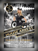 House Arrest Party Flyer ( Free Release)