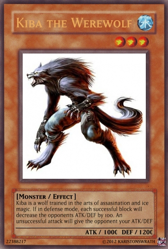 yugioh werewolf cards cardcluster Yu-Gi-Oh card - Kiba The
