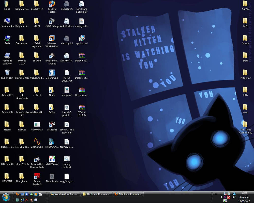 My desktop on 16-05-2010