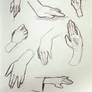 Hands sketches