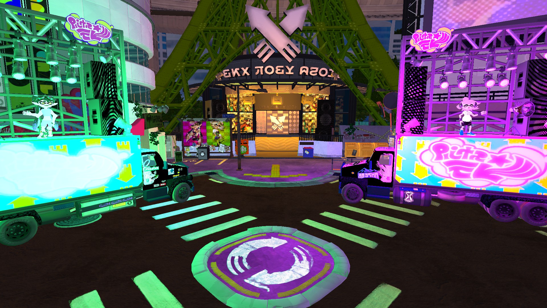 Splatoon Inkopolis Background First splatfeast in inkopolis by DallasThZombie on DeviantArt