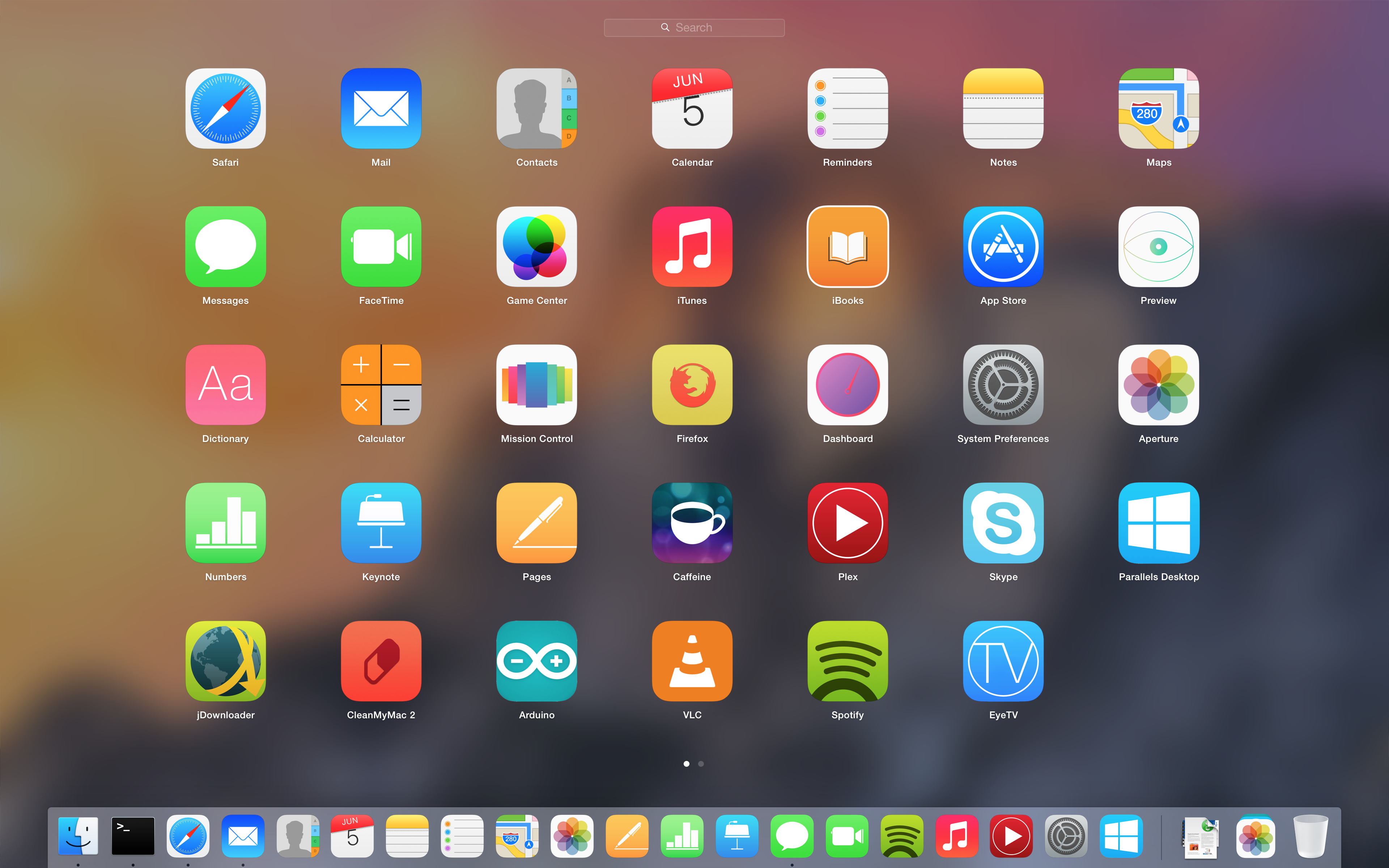 Mac OS X Yosemite iOS 7 Style