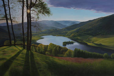 Rydal Water, English Landscape Painting