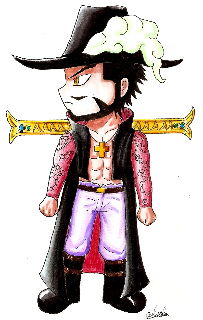 Mihawk Patterns Mihawk - One Piece by Gbtz007 on DeviantArt
