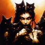 Morwen and the Ember-Eyed Cats - Chiaroscuro