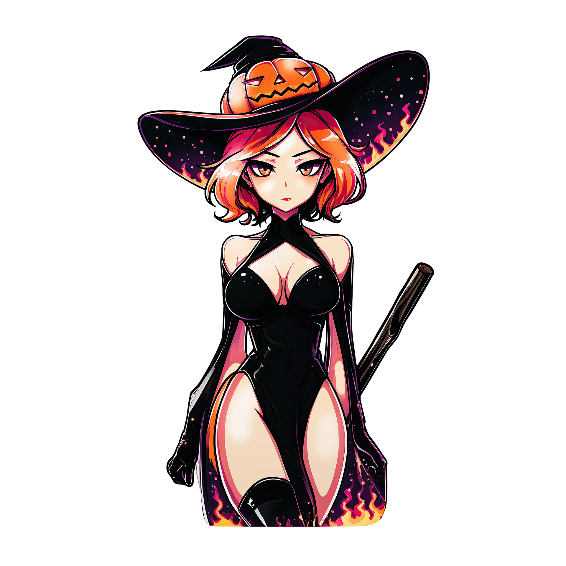 Ashka Halloween Witch Stickers Under $3