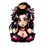 Soraya Muse of Halloween stickers under $3.