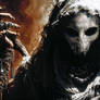 The White Hooded Witch - Oil Painting Chiaroscuro