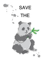 save the panda