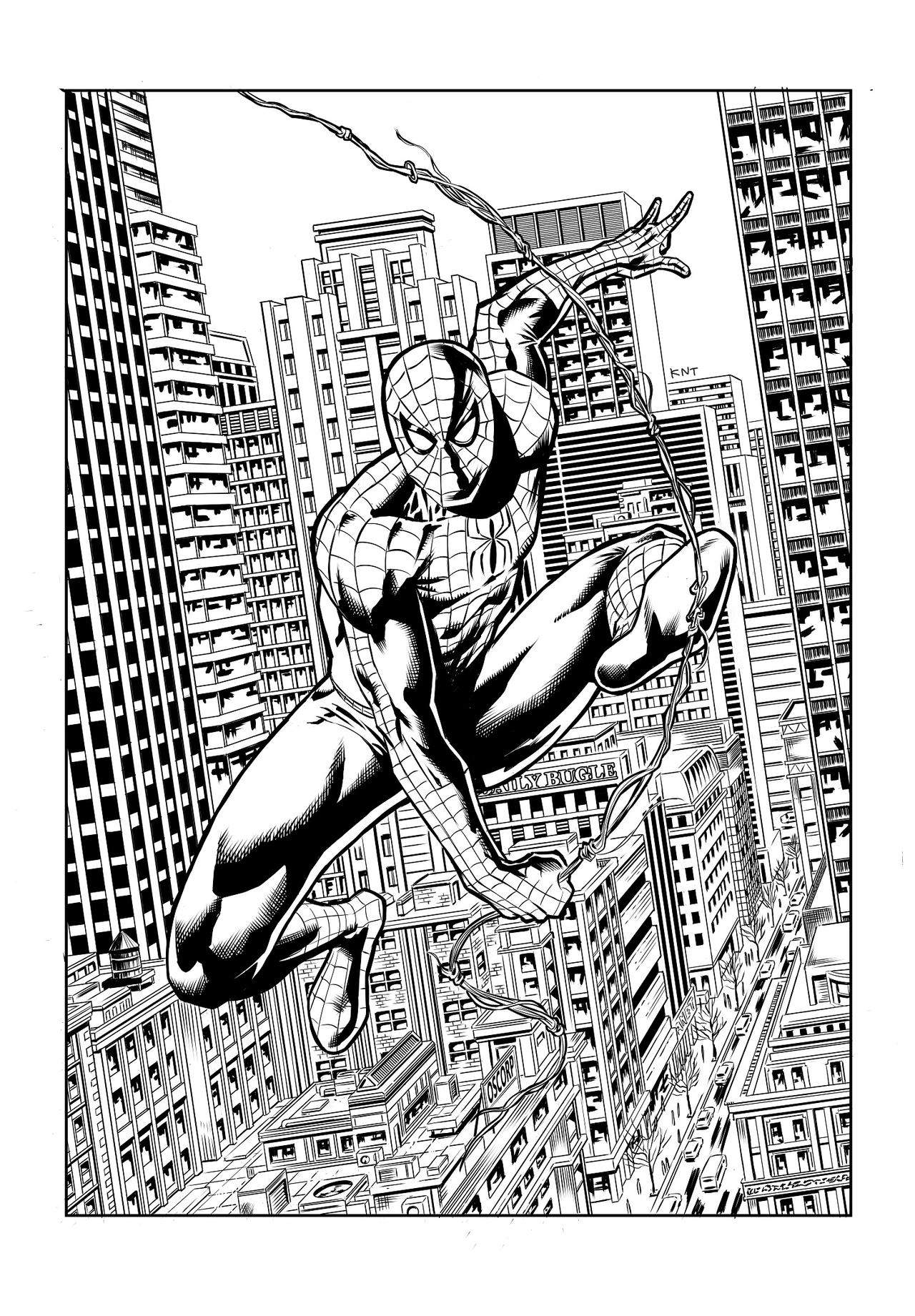 spiderman fan art by DamianDisaster on DeviantArt