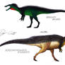 Baryonyx and Acrocanthosaurus