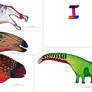 The Dinosaur Alphabet: I