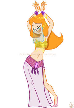 Danfrandes Candace Bellydancing Request