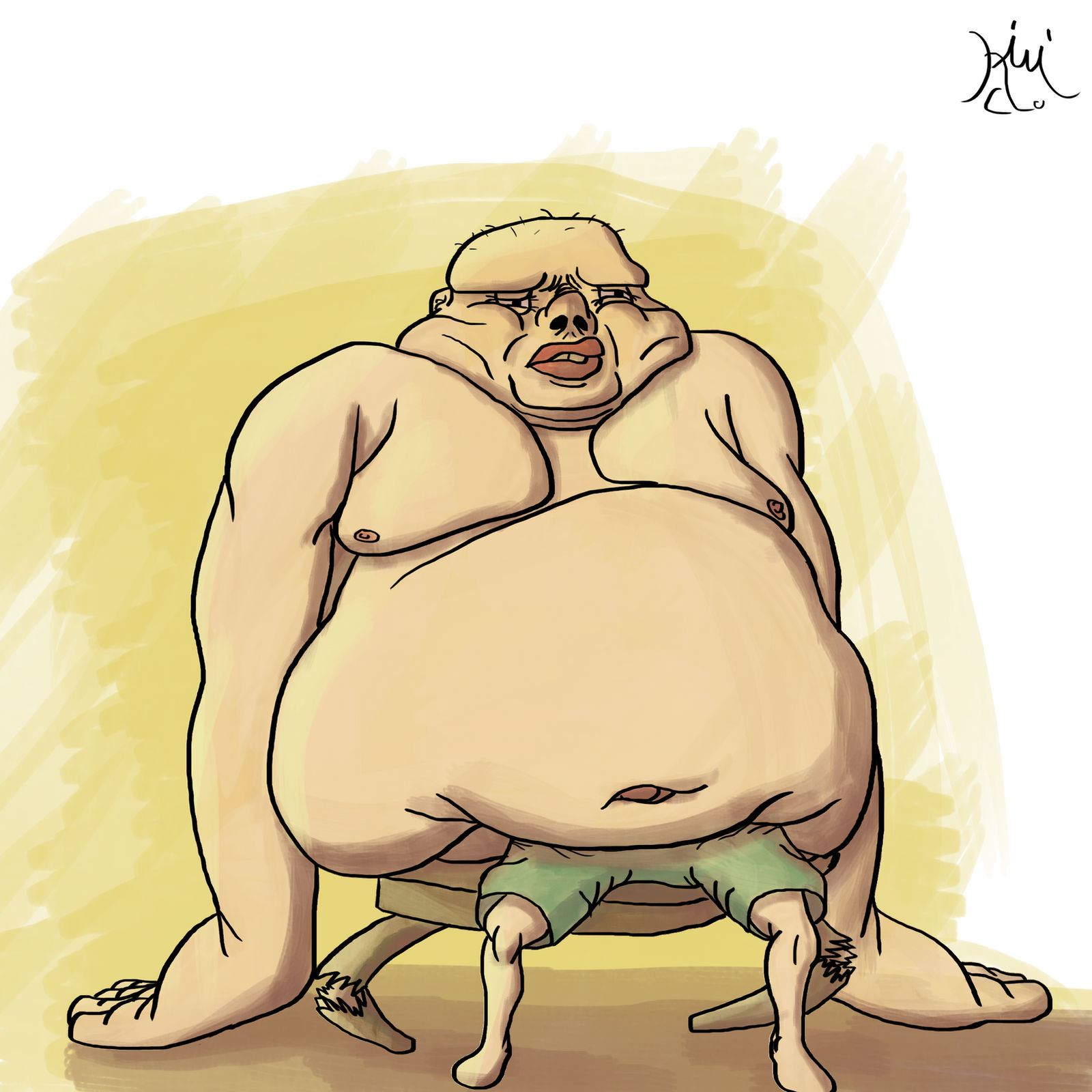 Deep Fat Graphics Fat by KiwiClam on DeviantArt