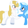 Mlp [Fan Art] Trixie and Bluebloond