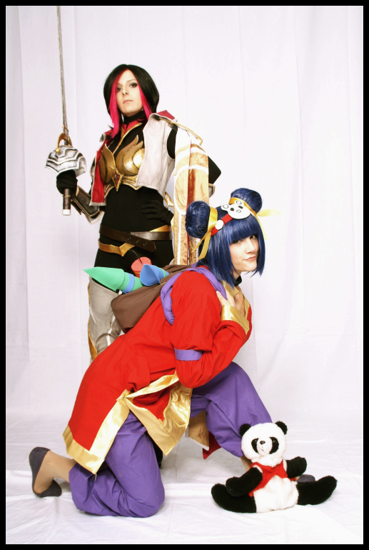 Panda Annie and Fiora!