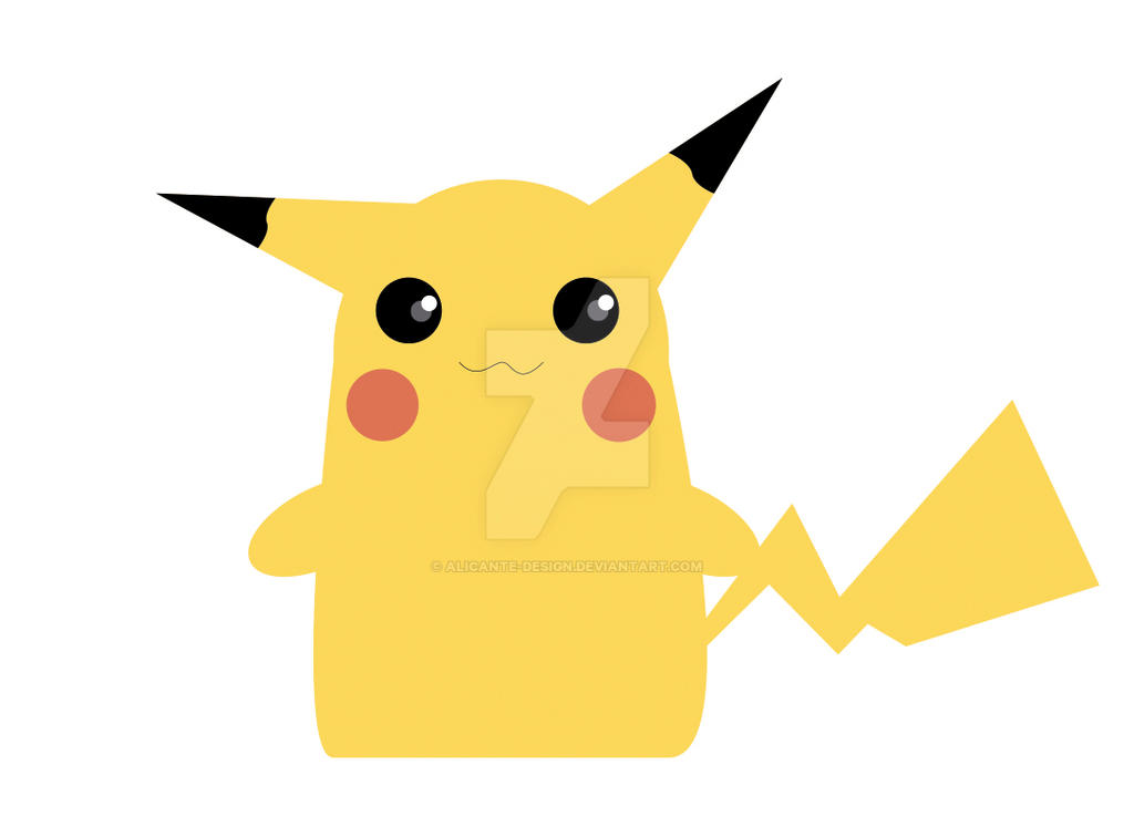 Pikachu Vector by Alicante-Design on DeviantArt