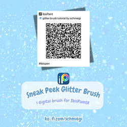 Glitter Brush for IbisPaintX | Sneak Peek Tutorial