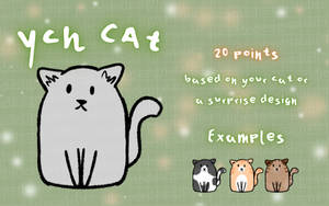 Simple Cat YCH - OPEN