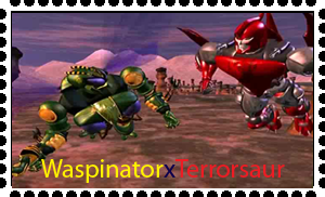 WaspinatorxTerrorsaur Stamp