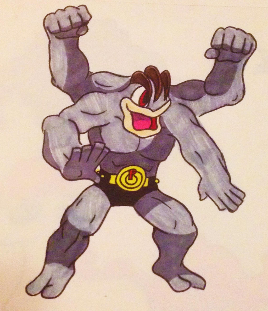 68) Machamp by MrGelo97 on DeviantArt