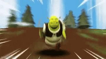 SHREK RUNNING by xXDragonXx-art on DeviantArt