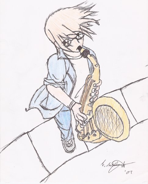 Saxman - A Characature