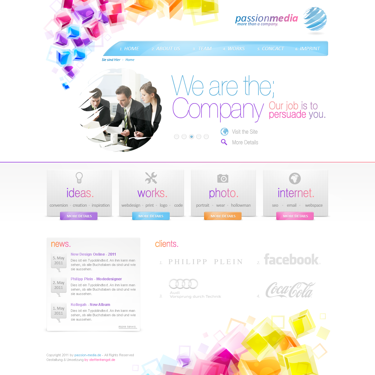 Company Design - passionmedia