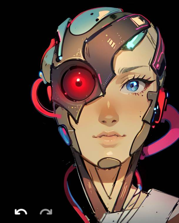 Character design - Cyborg 1 by kisara0white on DeviantArt