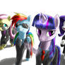 The Mane 6, Suited and Suave